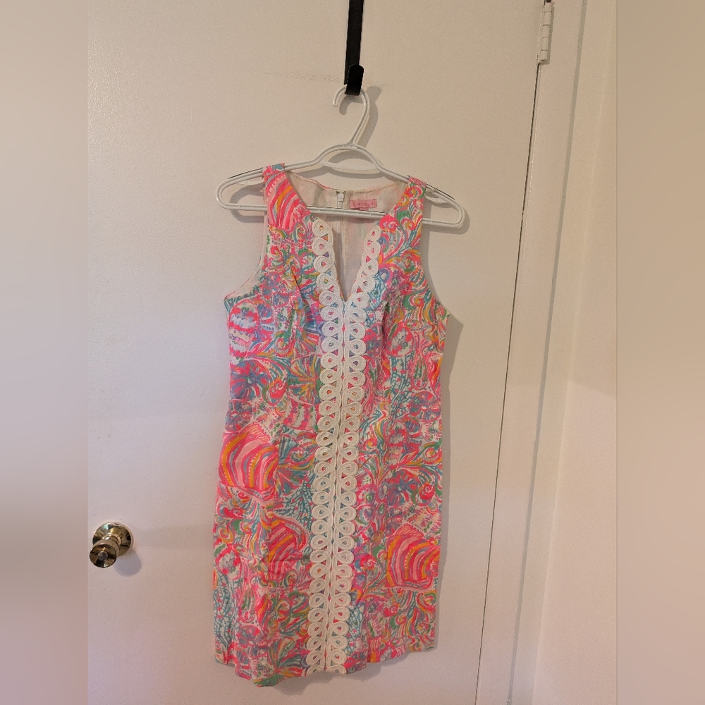 MSRP $198 Lilly Pulitzer Ryder Shift Dress Size 2